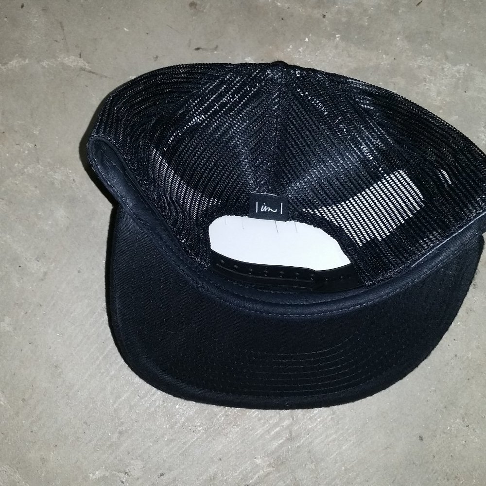 Imperial Motion Cap Hat Cursive Logo Snapback Nos - image 2